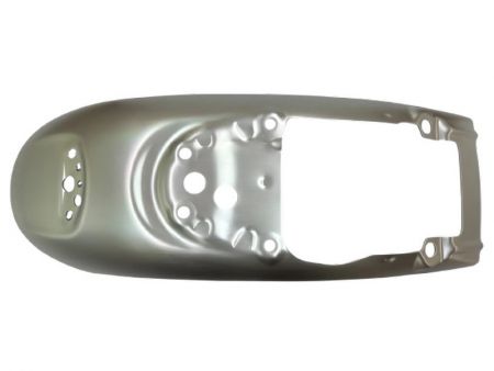 Custom Aluminum Mudguard for Motorcycles - Advanced Stamping and Anodized Finish - Custom stamping part: aluminum rear mudguard with a polished and anodized finish.