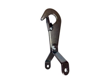 Snatch hook assembly with zinc plating for power tools.