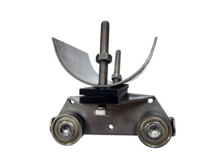 Custom Stamping Parts: Cable Trolley for Festoon Systems - Plated Stamping Parts Cable Trolley with Rubber Assembly for Festoon Systems